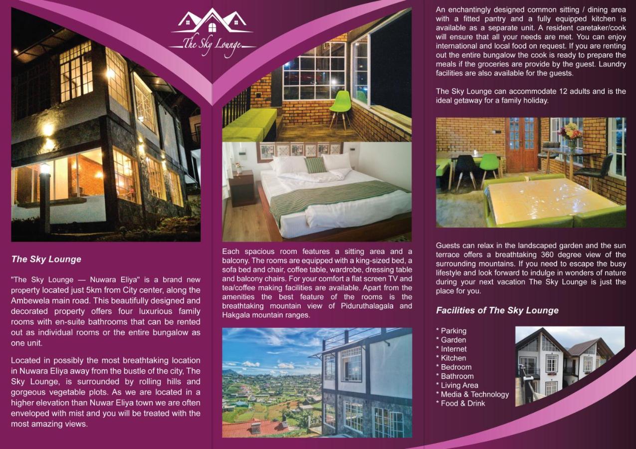 Hotel Sky Lounge Nuwara Eliya Exterior foto